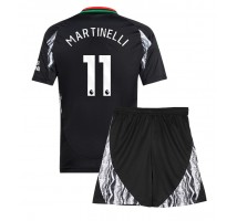 Arsenal Gabriel Martinelli #11 Koszulka Wyjazdowa dzieci 2024-25 Krótki Rękaw (+ krótkie spodenki)